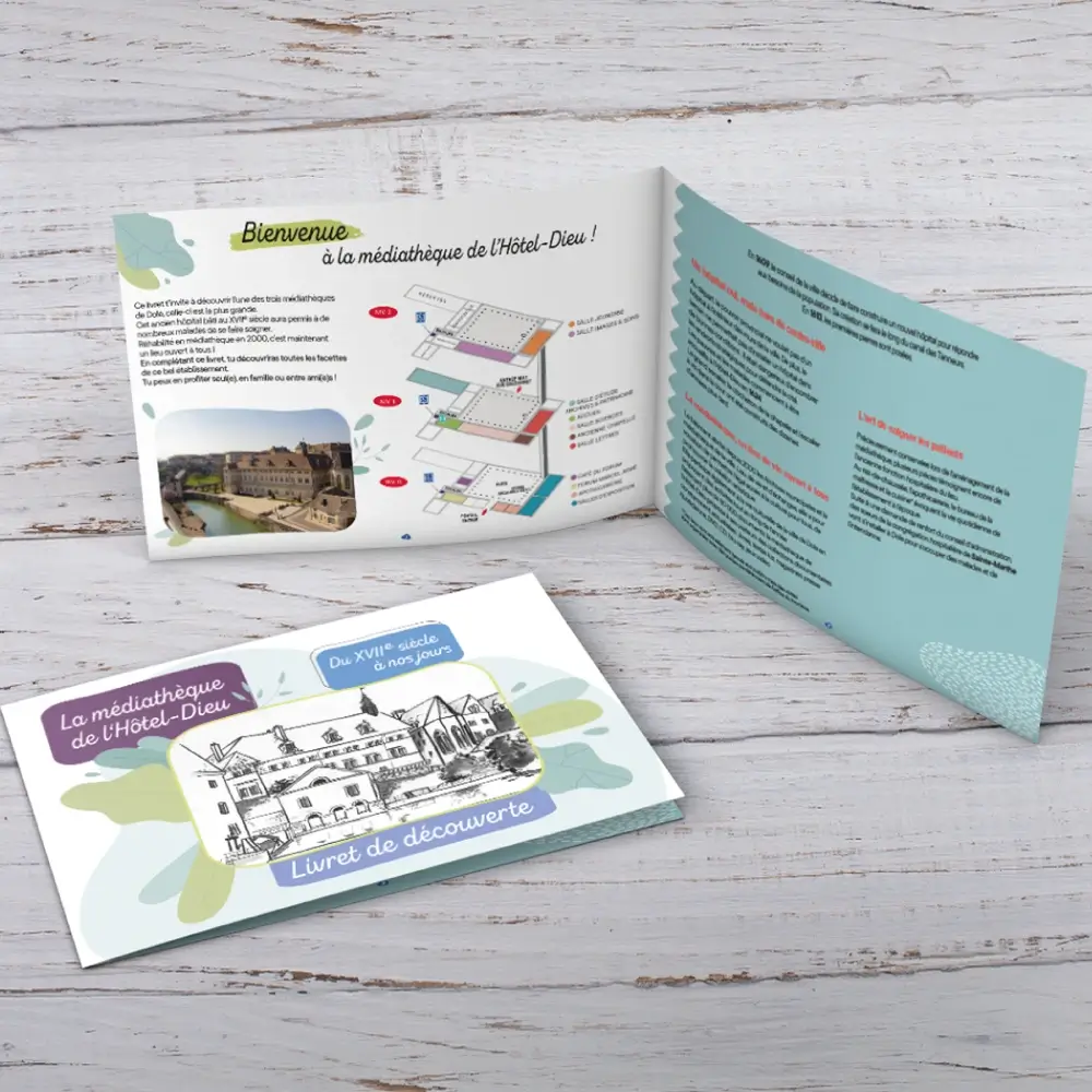 Brochure médiathèque Dole